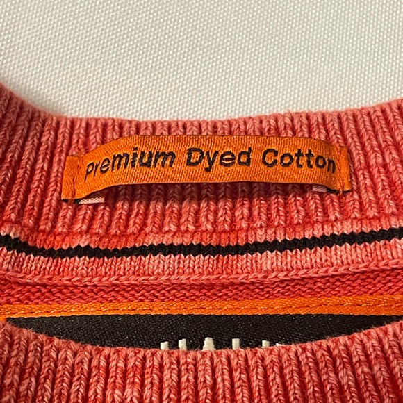 Superdry Womens XL sweatshirt premium dried cotton pink/orange quality stitching - Picture 5 of 14